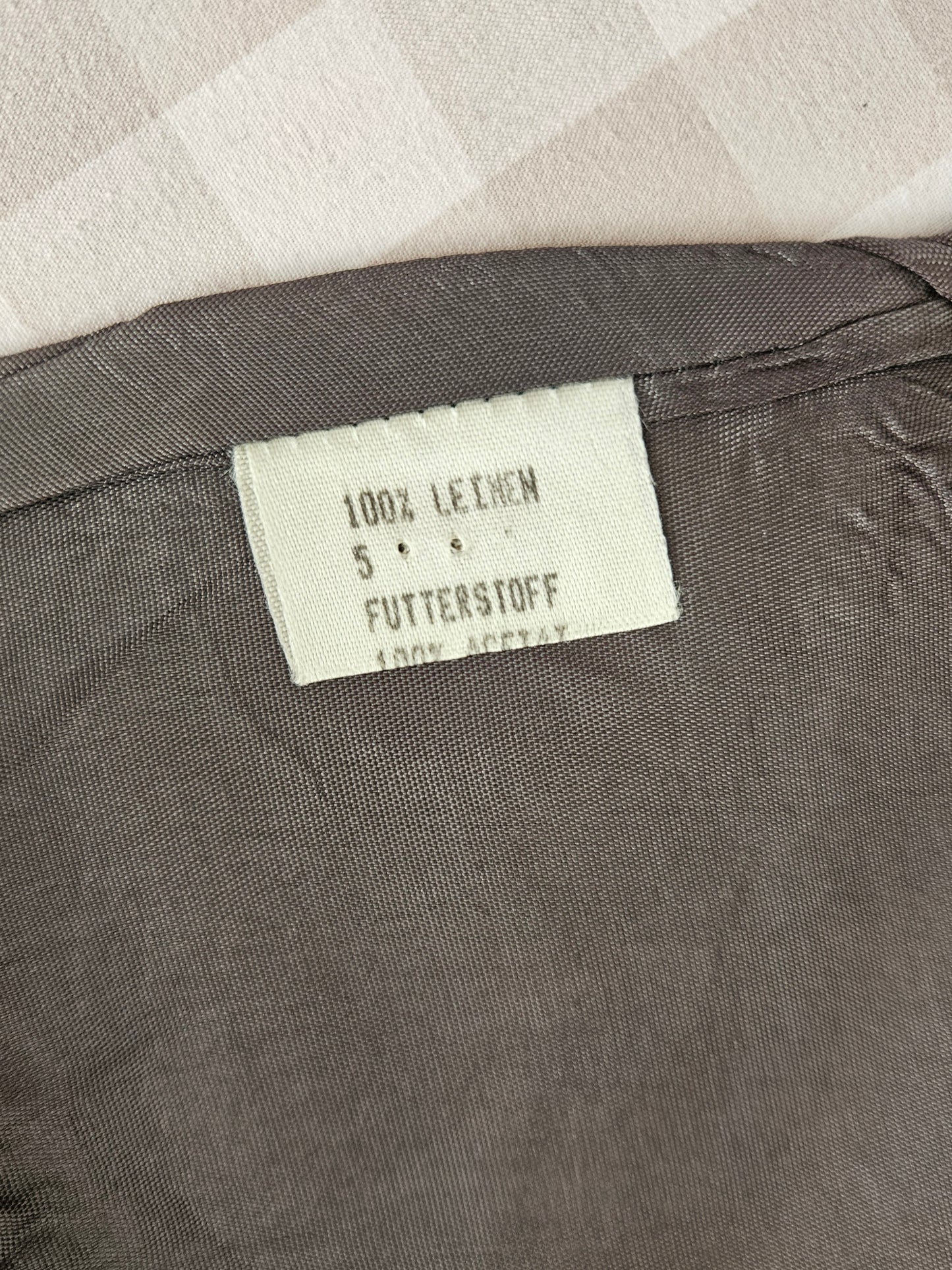 Jupe longue verte 100% lin - L