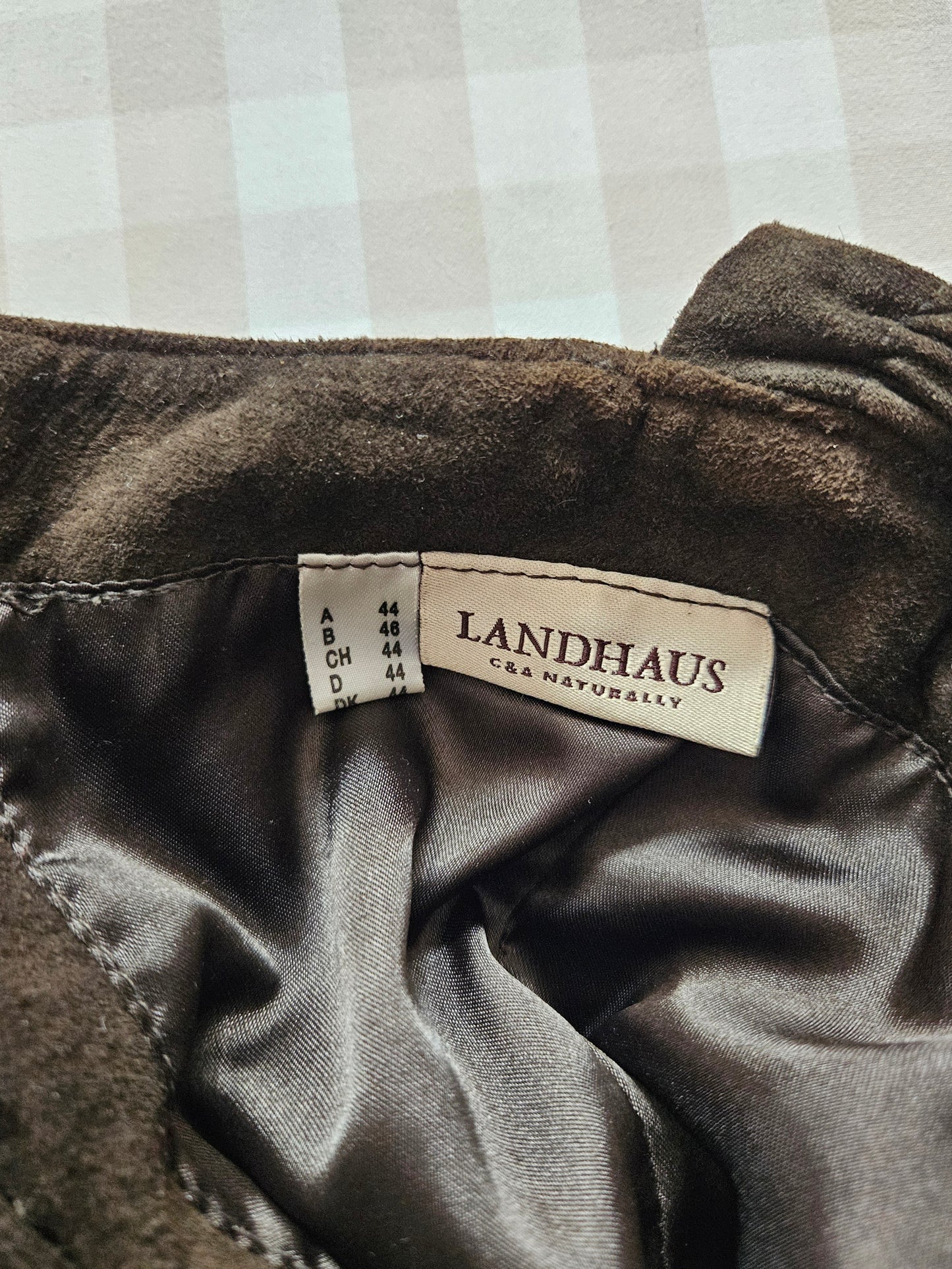 Top corset à lacets 100% cuir - XXL