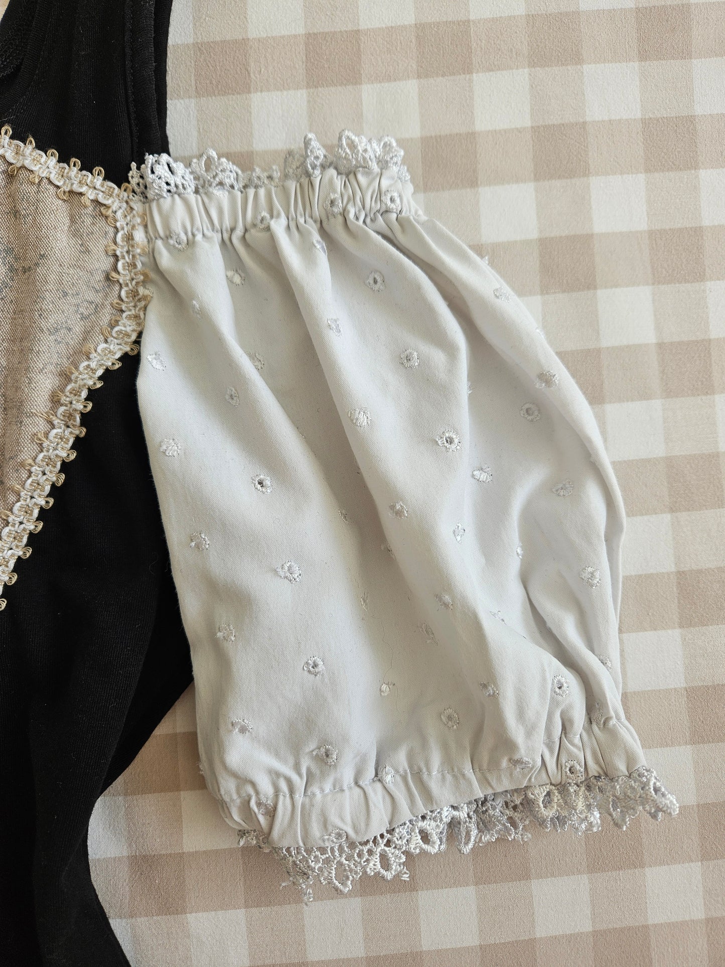 Top corset à lacets - S