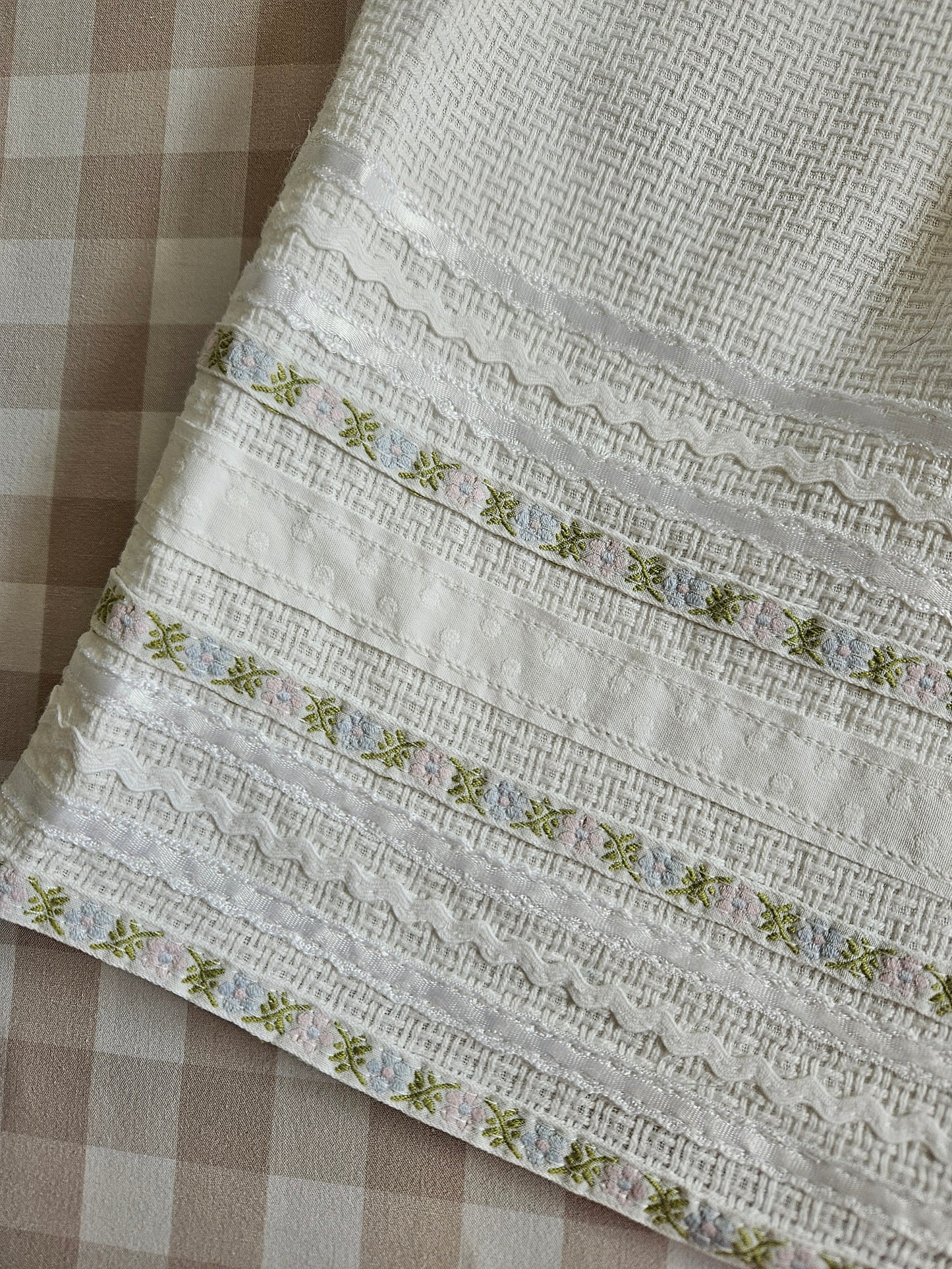 Jupe longue blanche en coton - XS/S