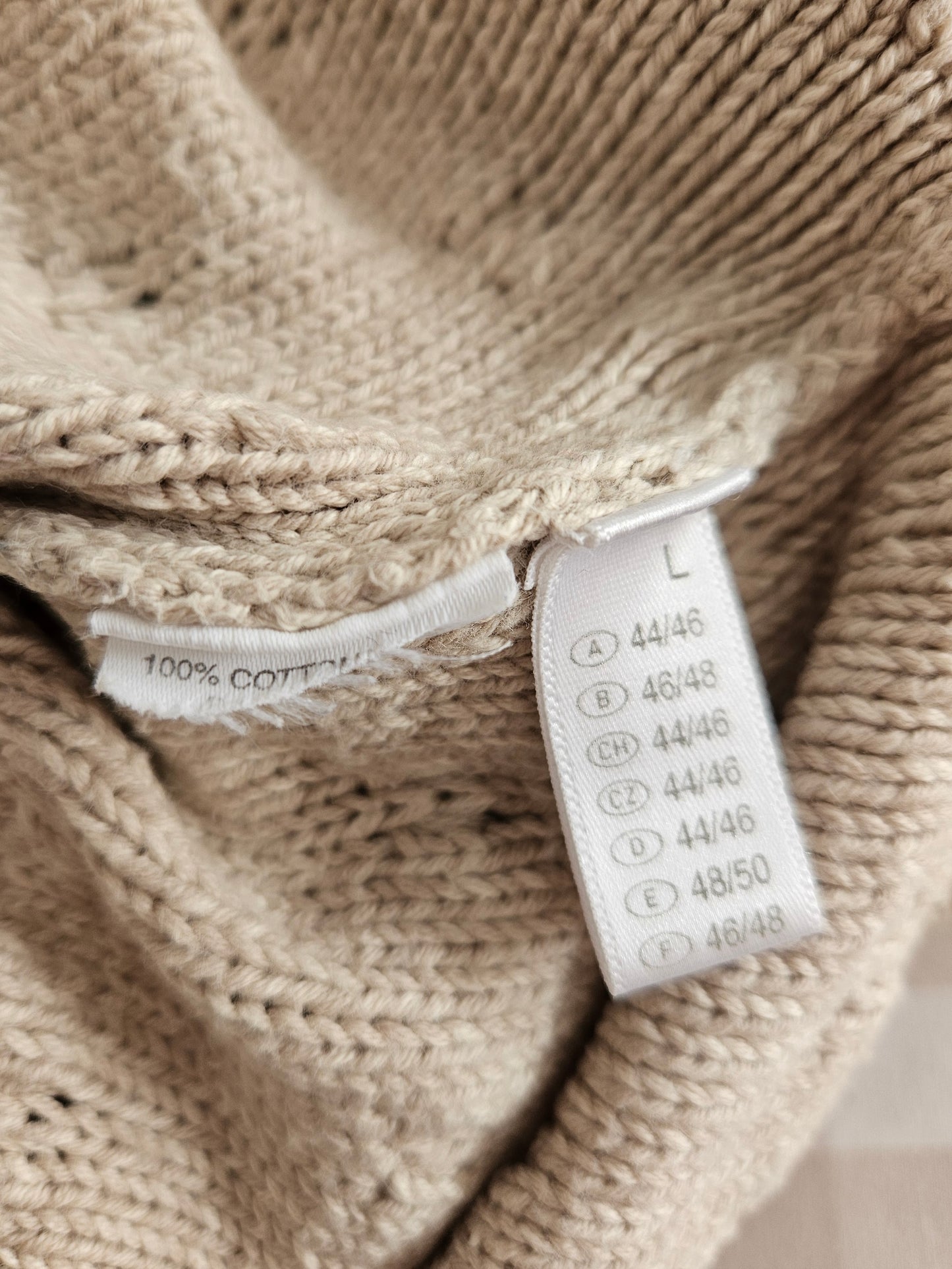 Cardigan brodé fleurs en coton - L