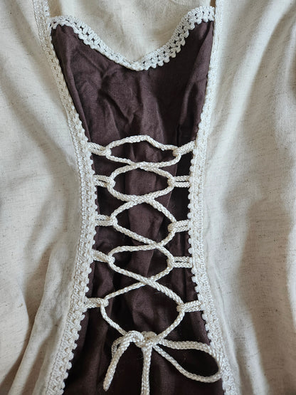 Robe longue médiévale Bäres - L