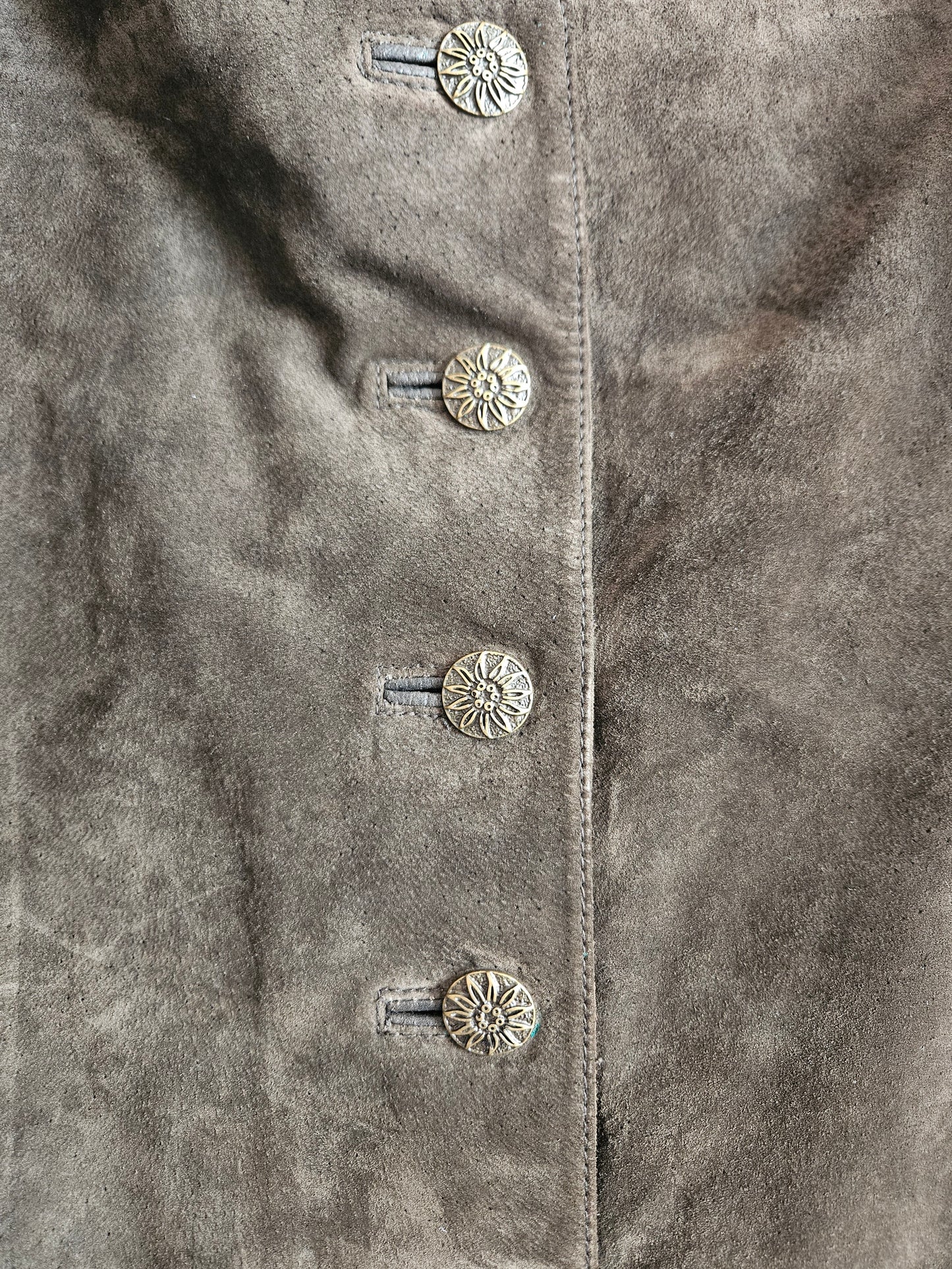 Top corset à lacets 100% cuir - XXL