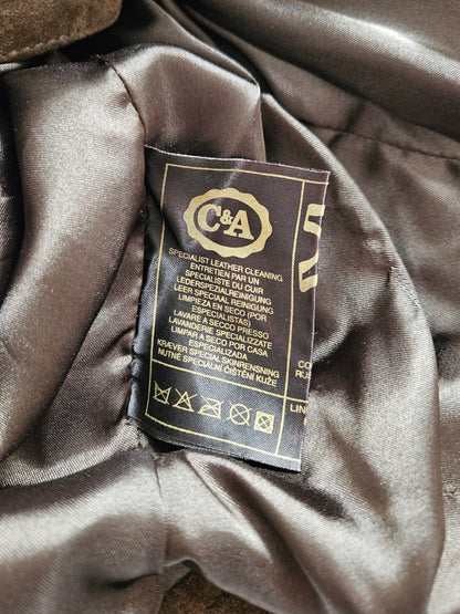 Top corset à lacets 100% cuir - XXL