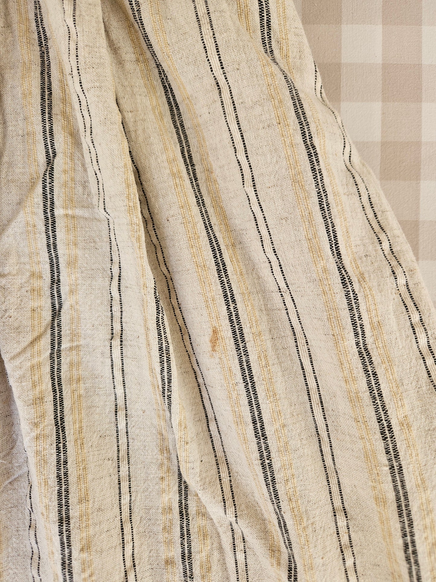 Robe longue vintage à lacets - S/M