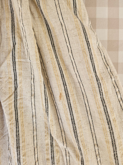 Robe longue vintage à lacets - S/M