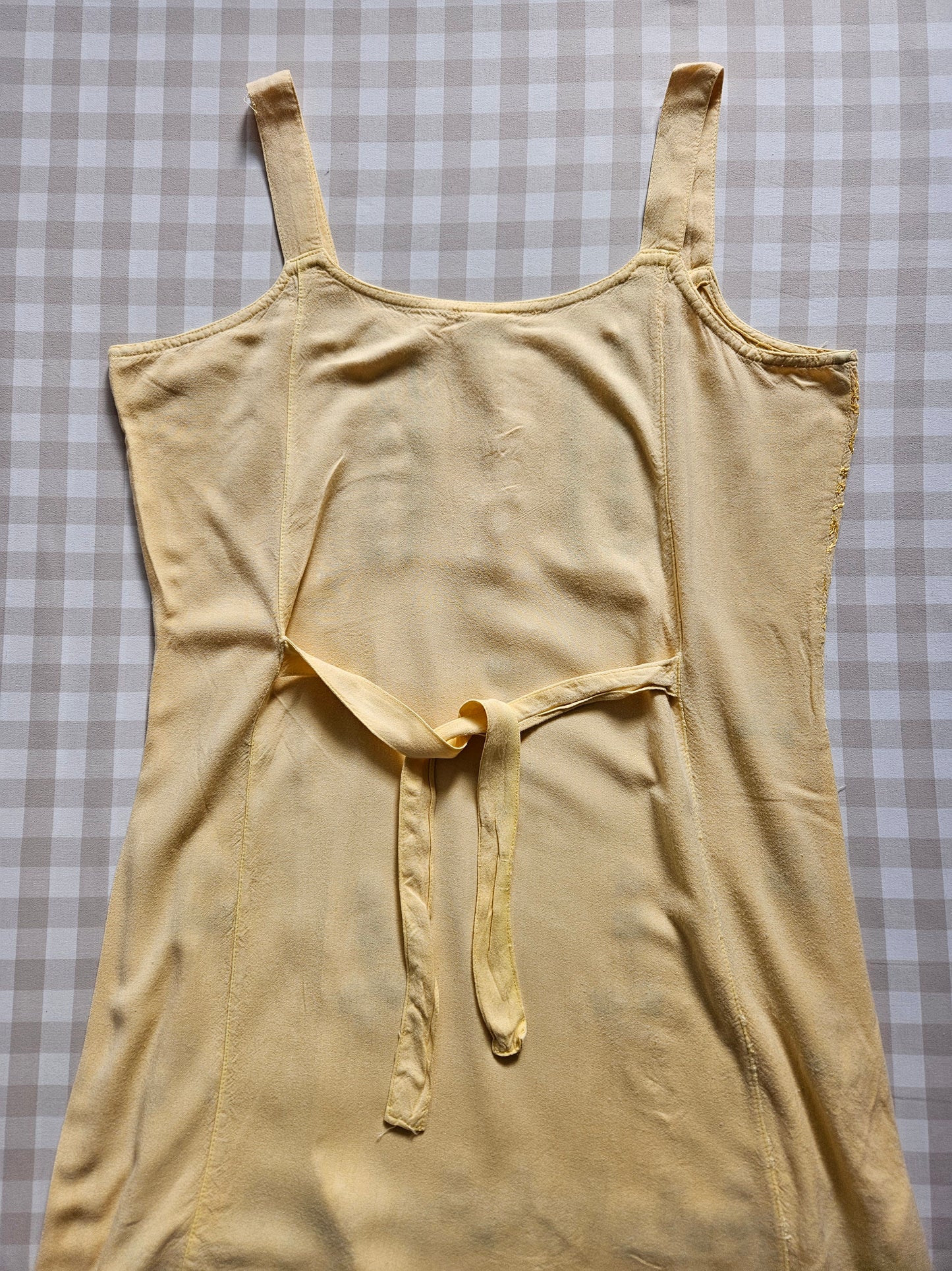 Tunique/Robe courte brodée à lacets fairycore - S/M