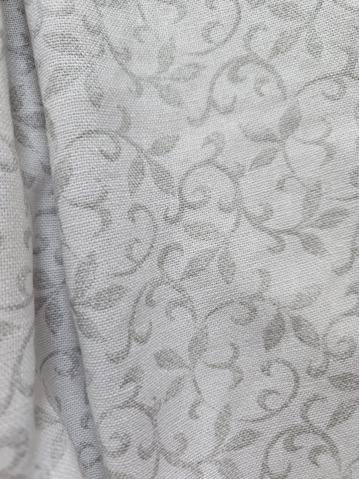 Jupe longue vintage en lin cottagecore - S/M